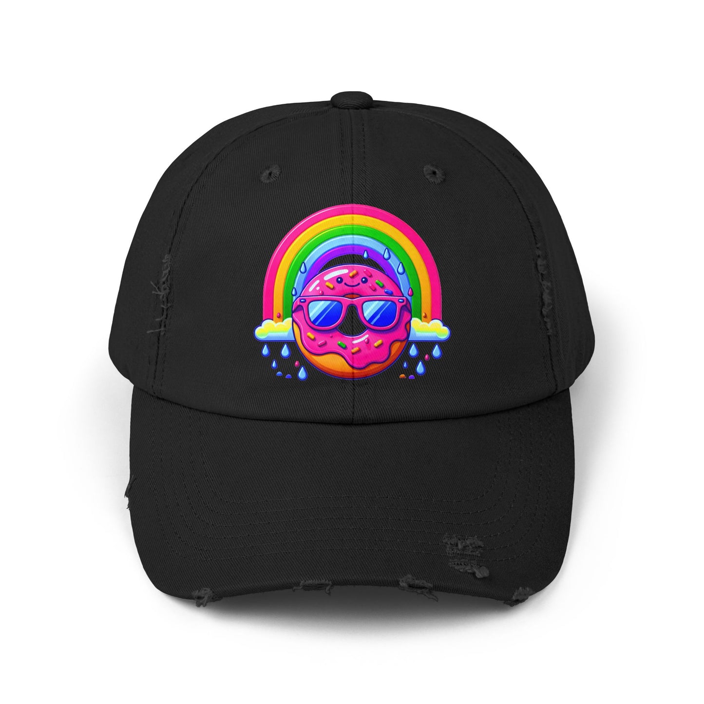 Donut & Rainbow Cap