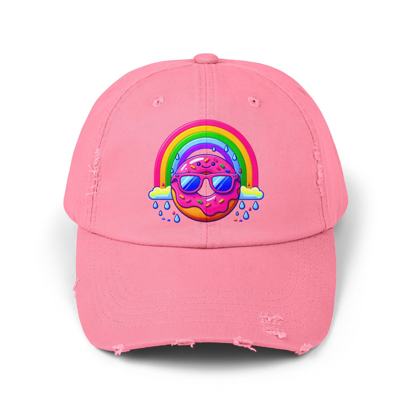 Donut & Rainbow Cap