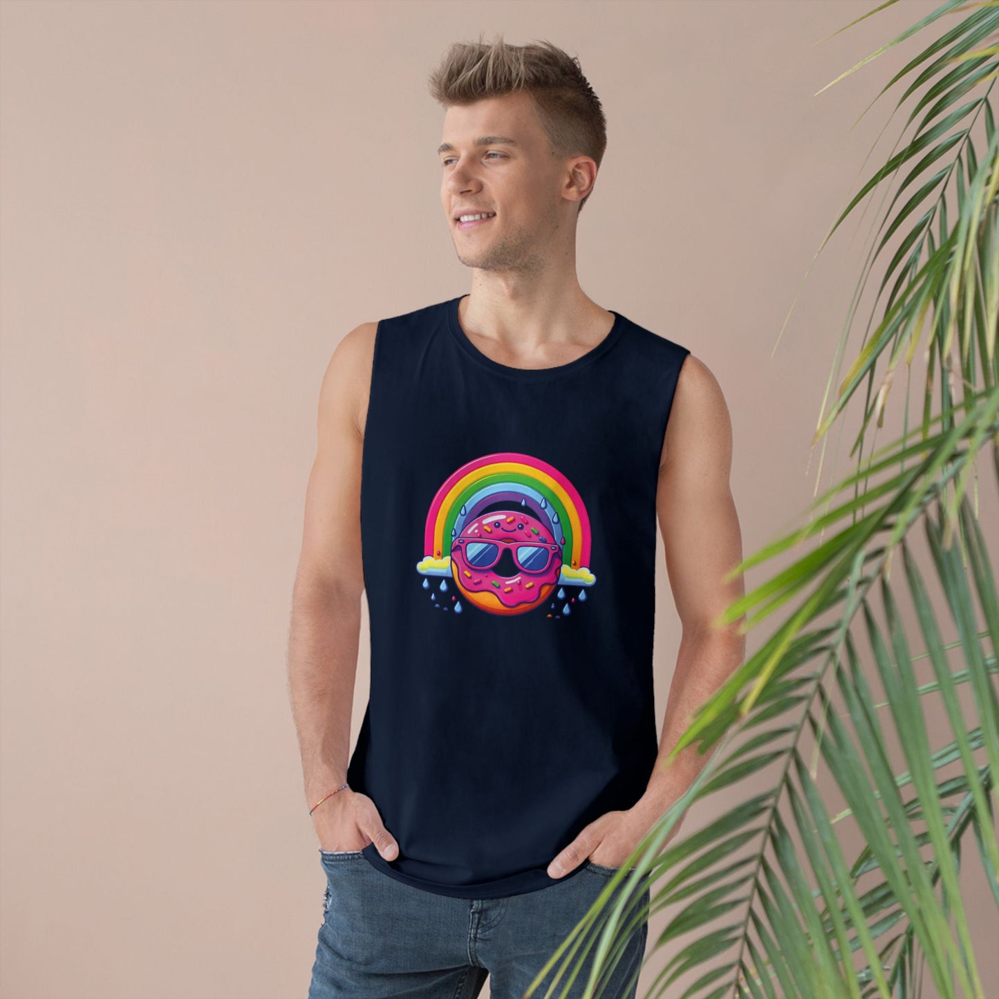 Donut & Rainbow Tank Top