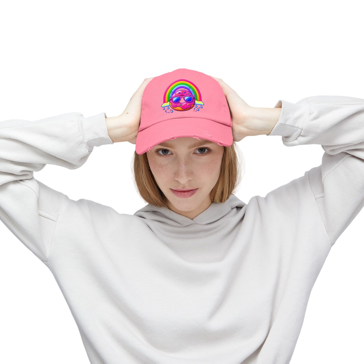 Donut & Rainbow Cap