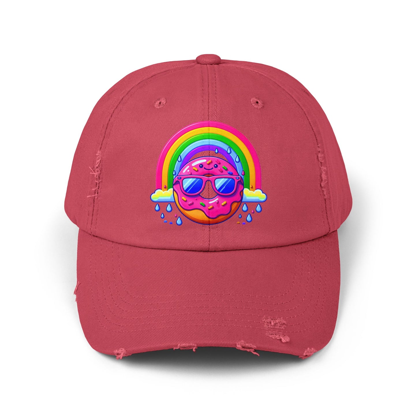 Donut & Rainbow Cap