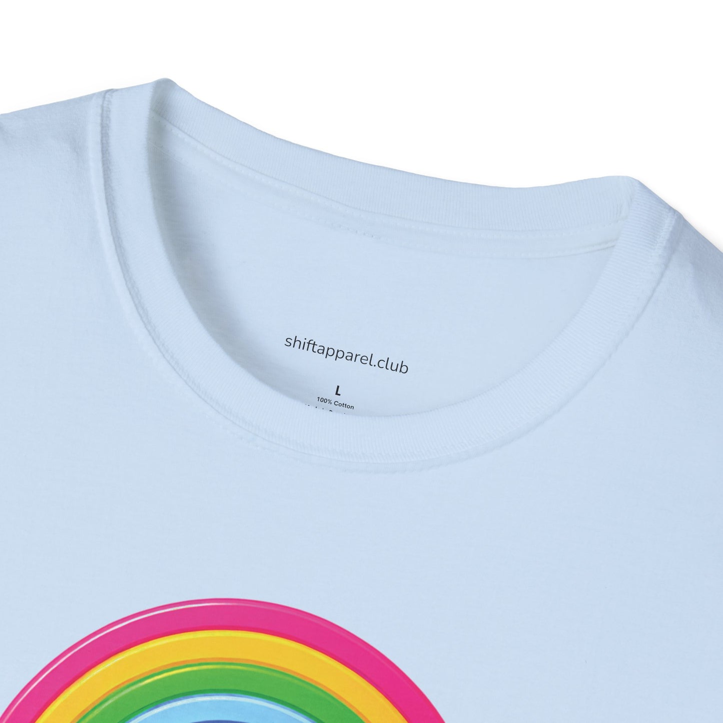 Donut & Rainbow Shirt - Front Print