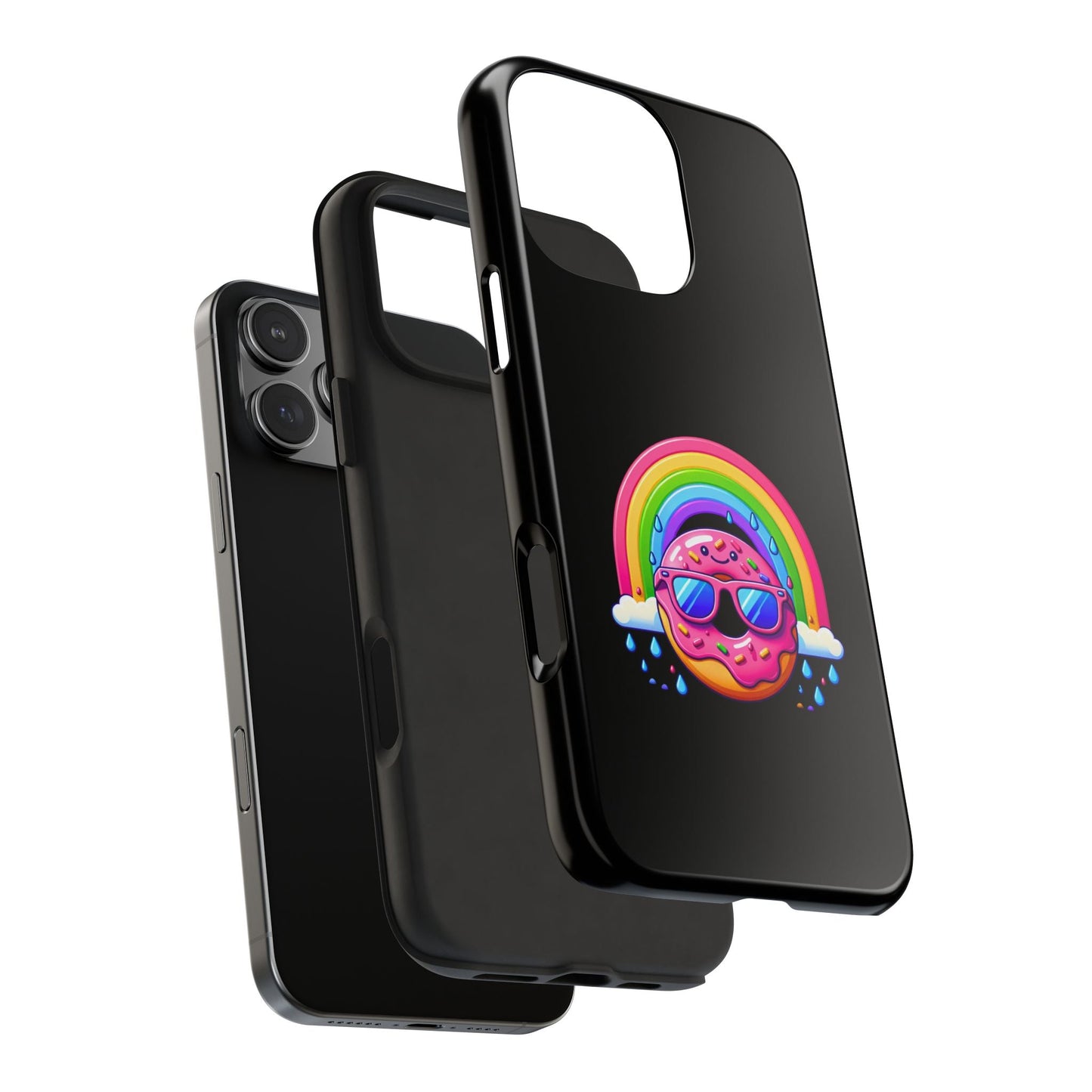 Donut & Rainbow Phone Case - Tough