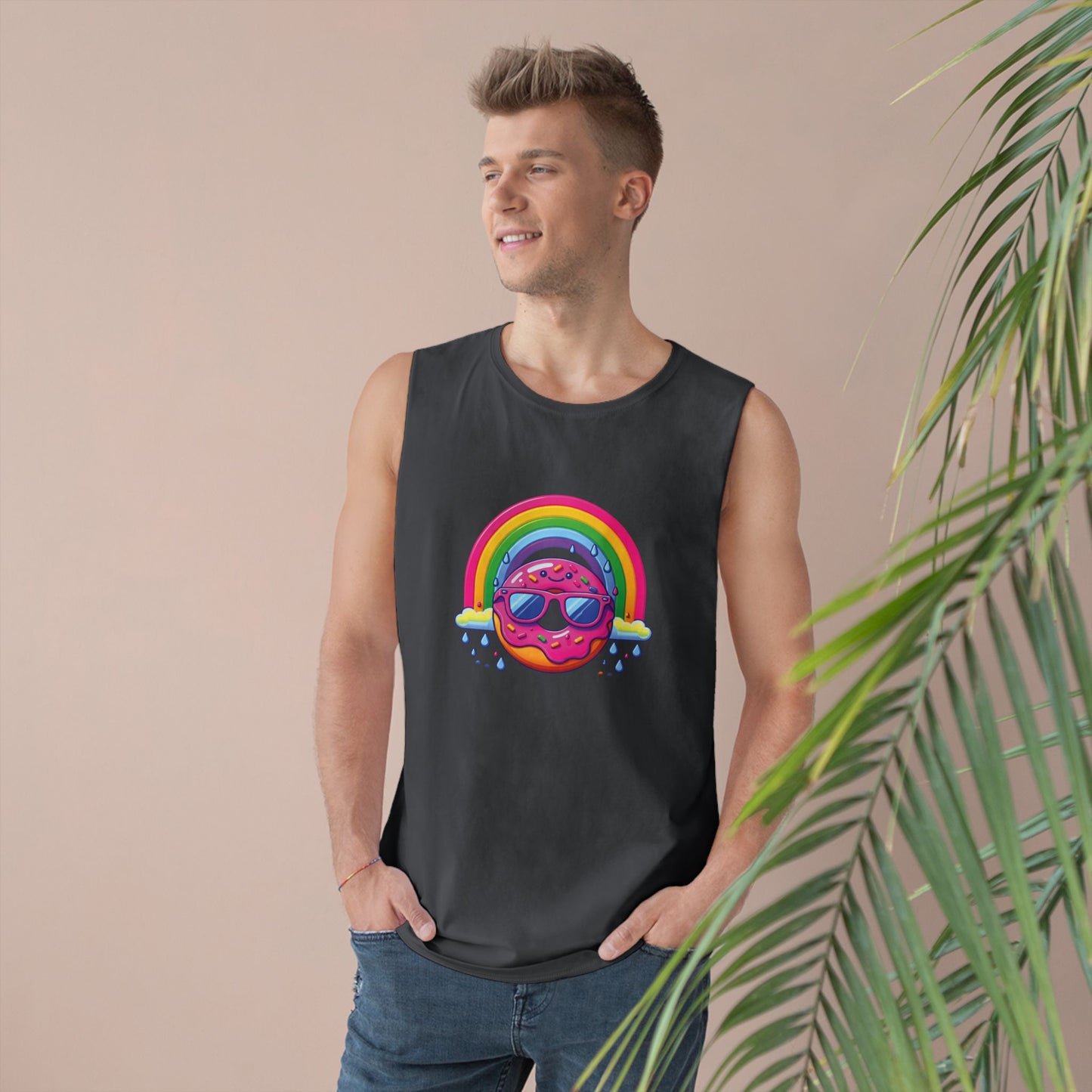 Donut & Rainbow Tank Top