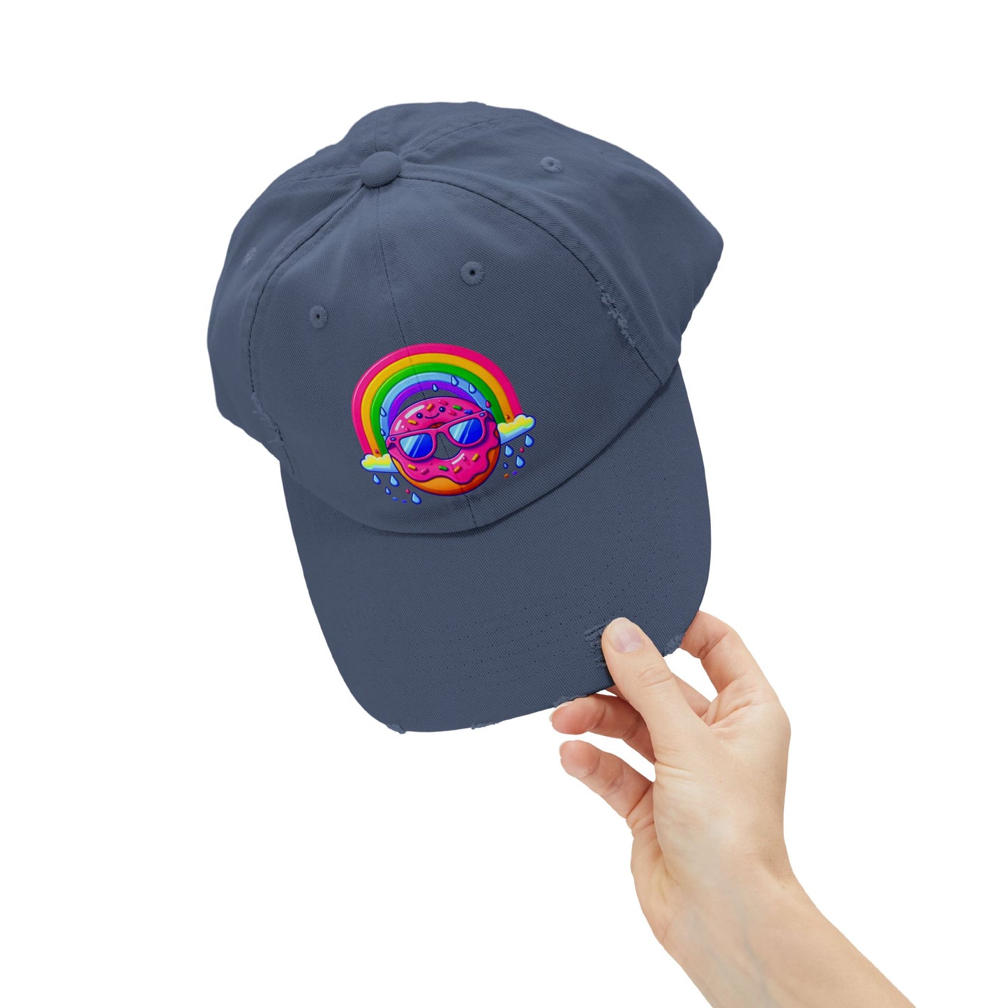 Donut & Rainbow Cap