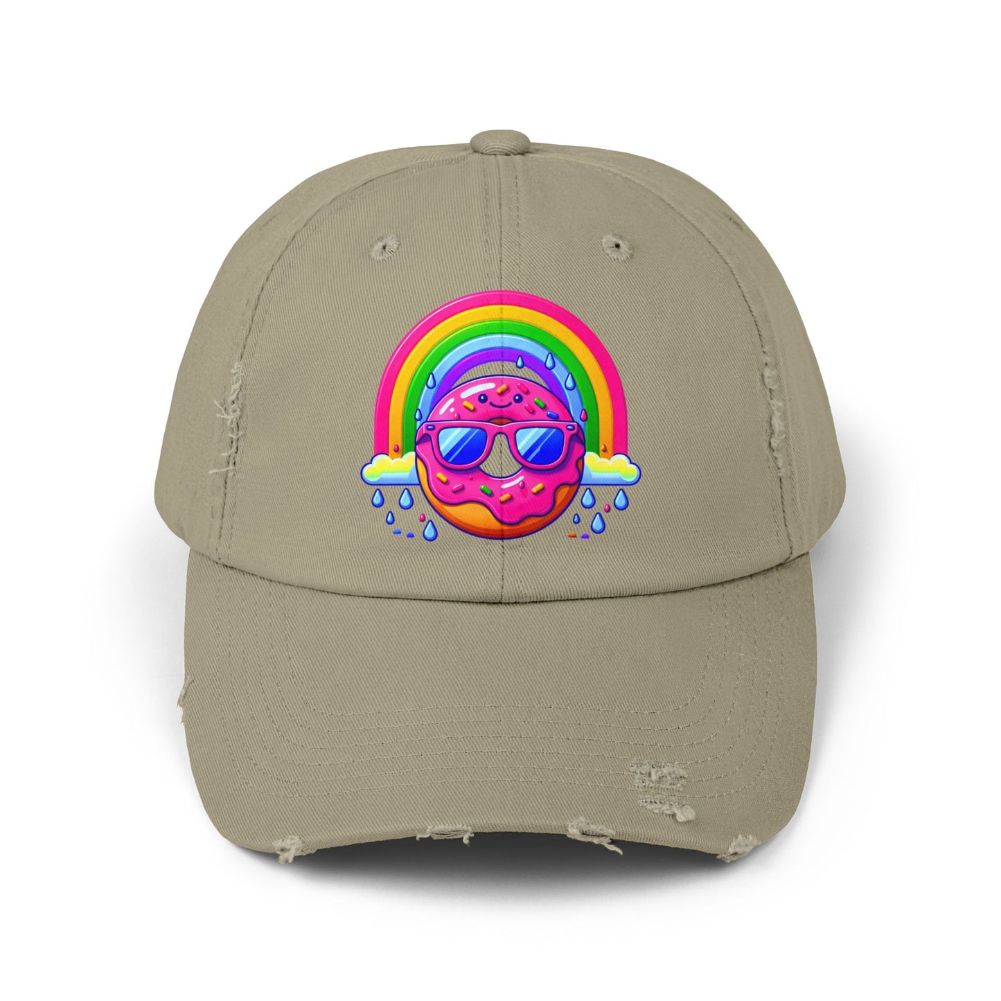 Donut & Rainbow Cap