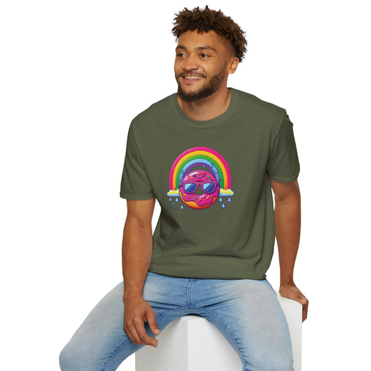 Donut & Rainbow Shirt - Front Print
