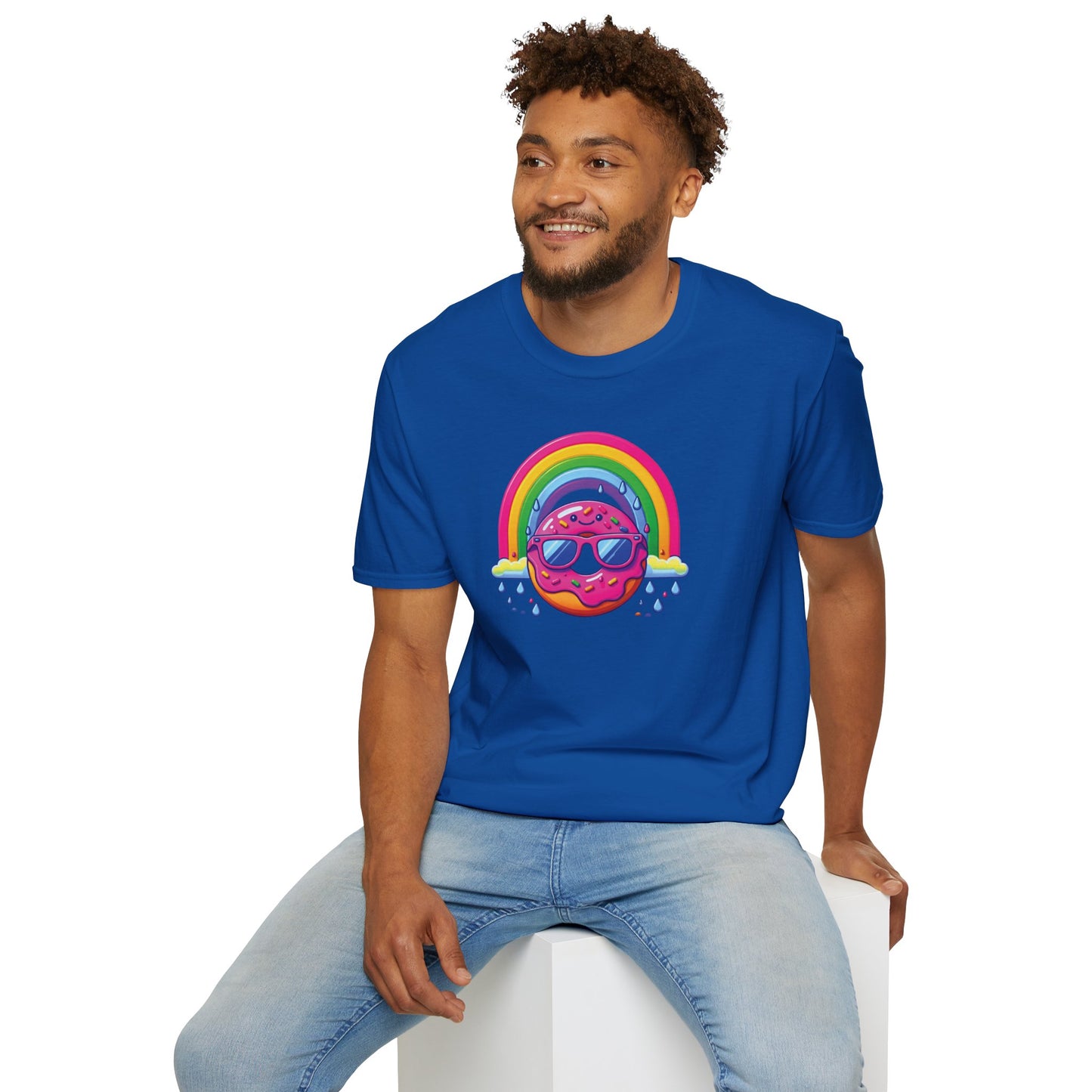 Donut & Rainbow Shirt - Front Print