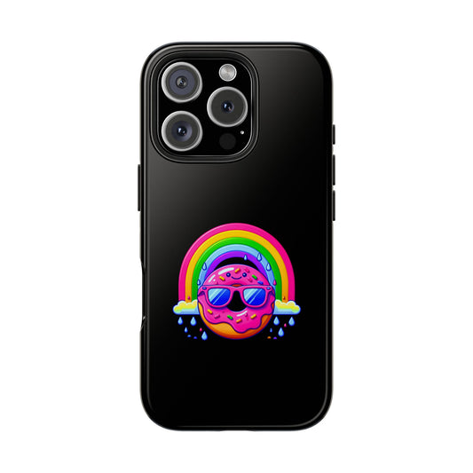 Donut & Rainbow Phone Case - Tough