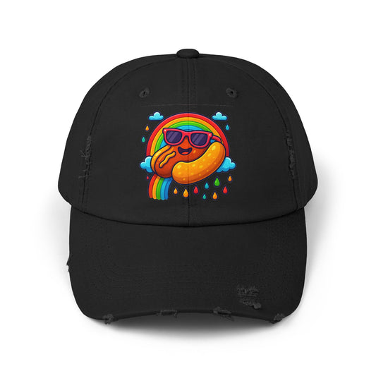 Hot Dog & Rainbow Cap