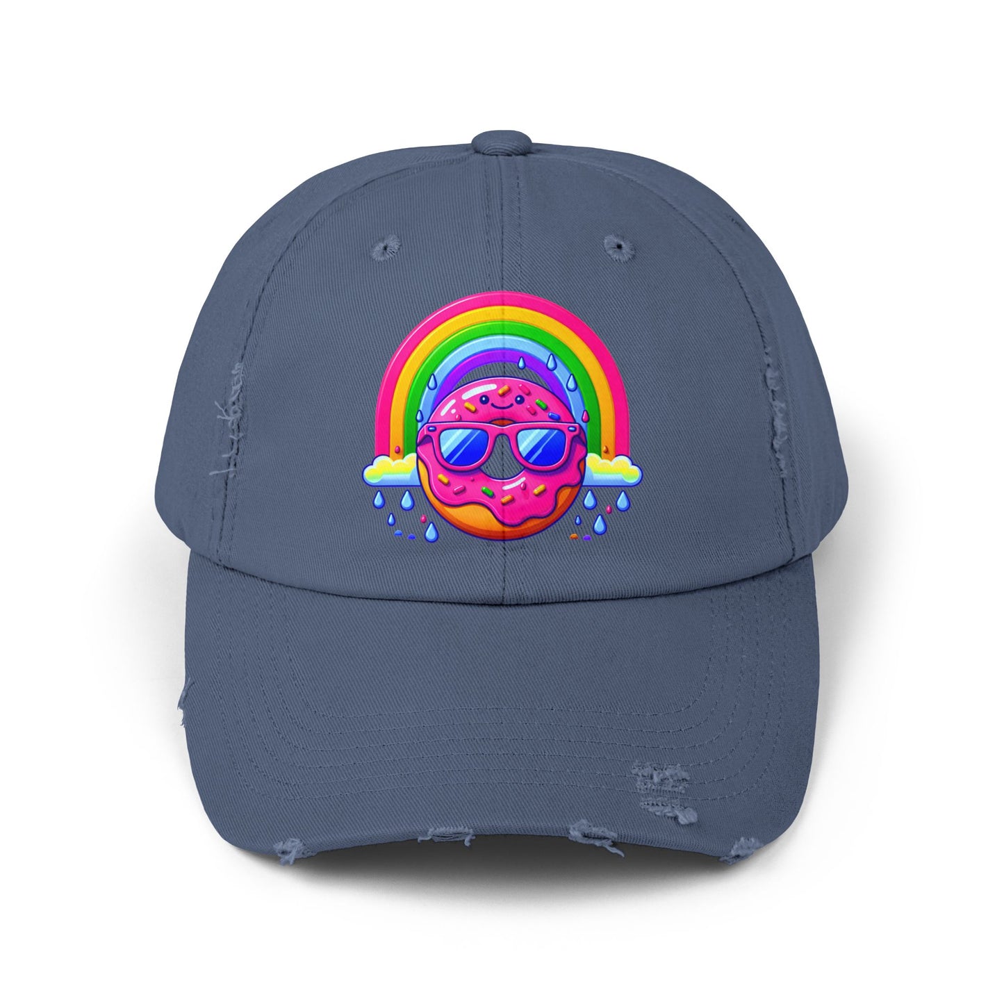 Donut & Rainbow Cap