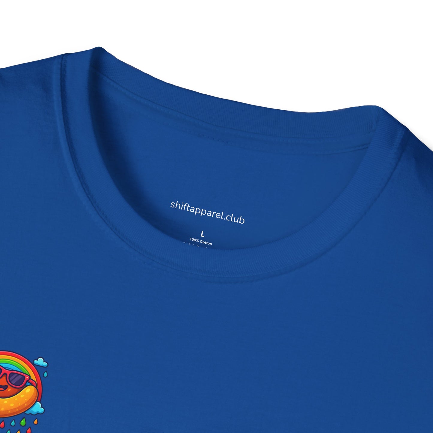 Hot Dog & Rainbow Shirt - Pocket Print