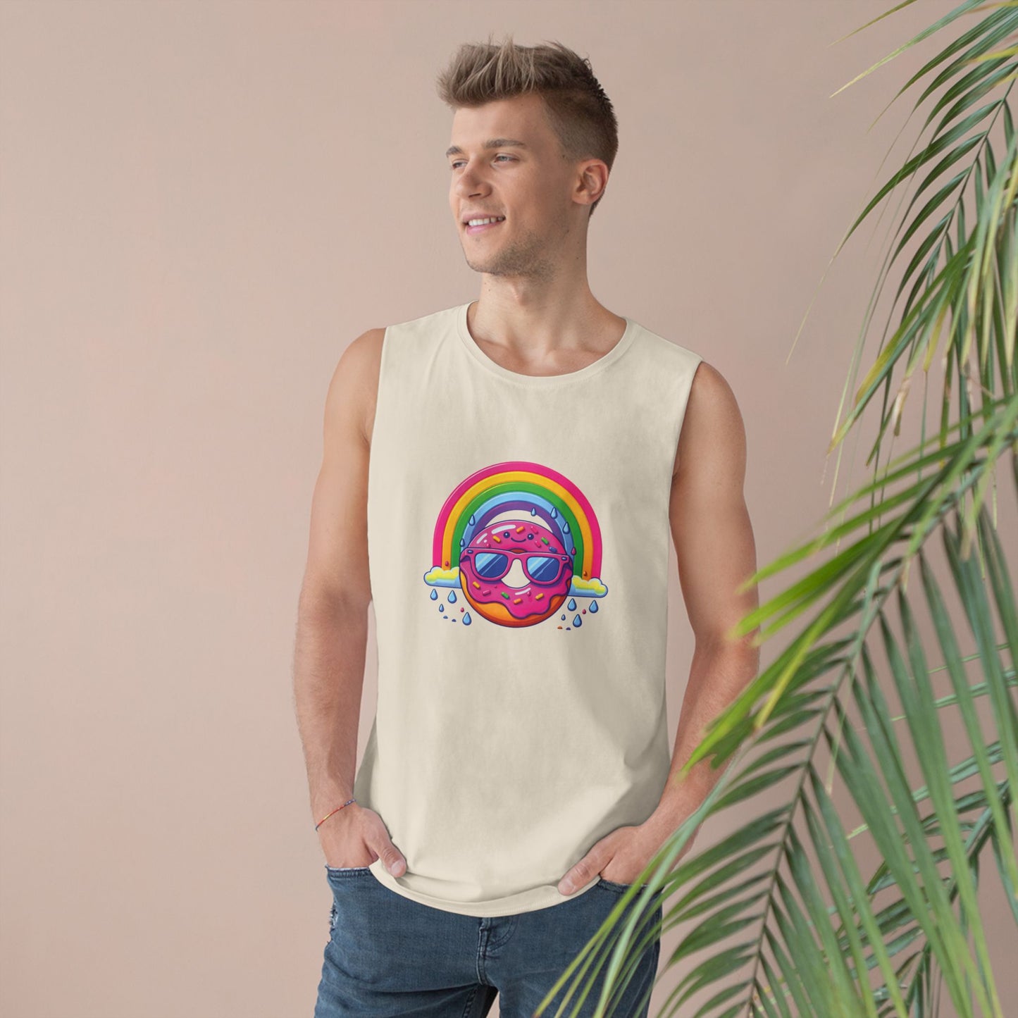 Donut & Rainbow Tank Top