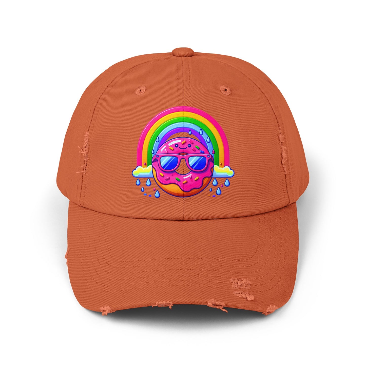 Donut & Rainbow Cap